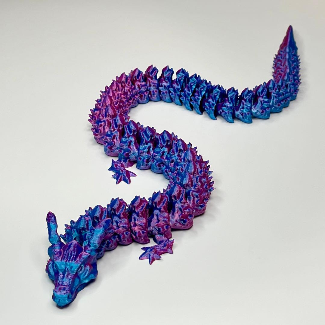 3Dプリンター製】関節可動・龍 ドラゴン 長さ40cm JBHYL10030 - メルカリ