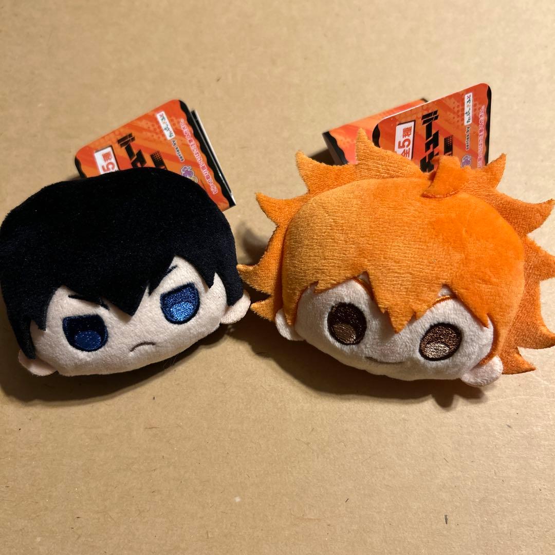 ハイキュー ぴんぐるみ 日向翔陽 影山飛雄 - メルカリ