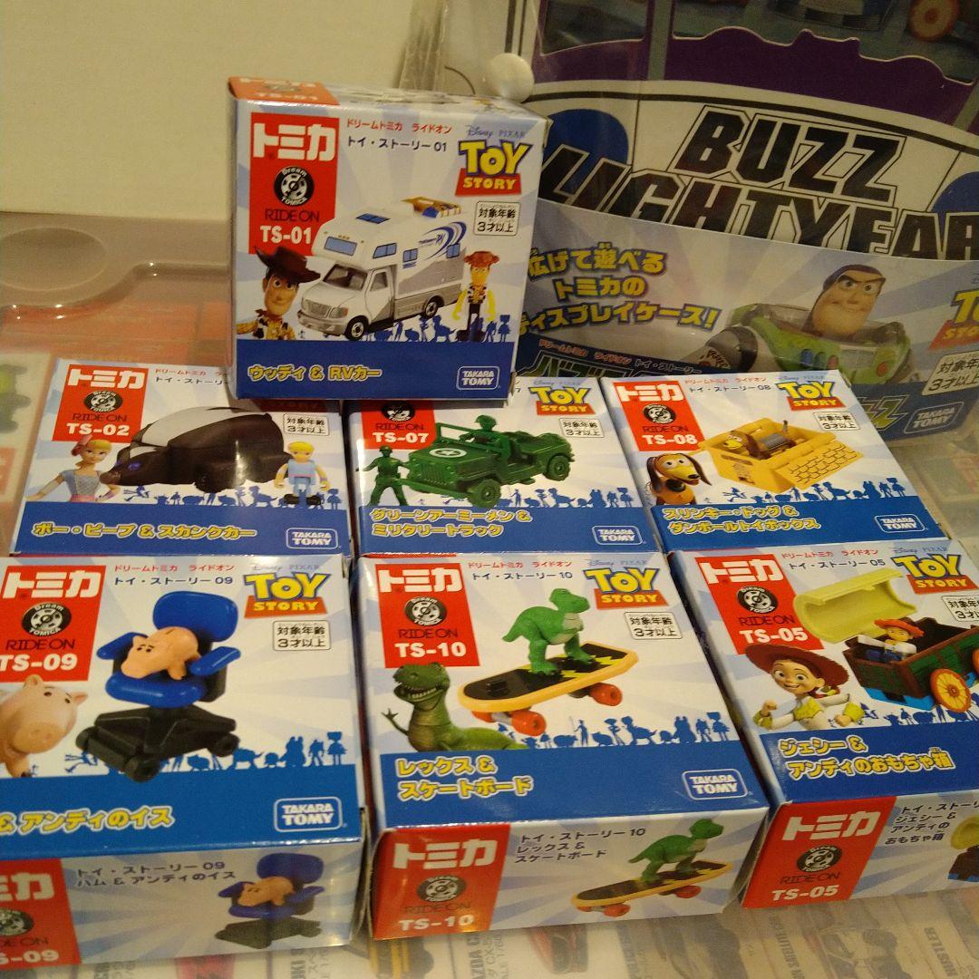 ドリームトミカ ライドオン トイストーリー セット ＆ 宇宙船ケース