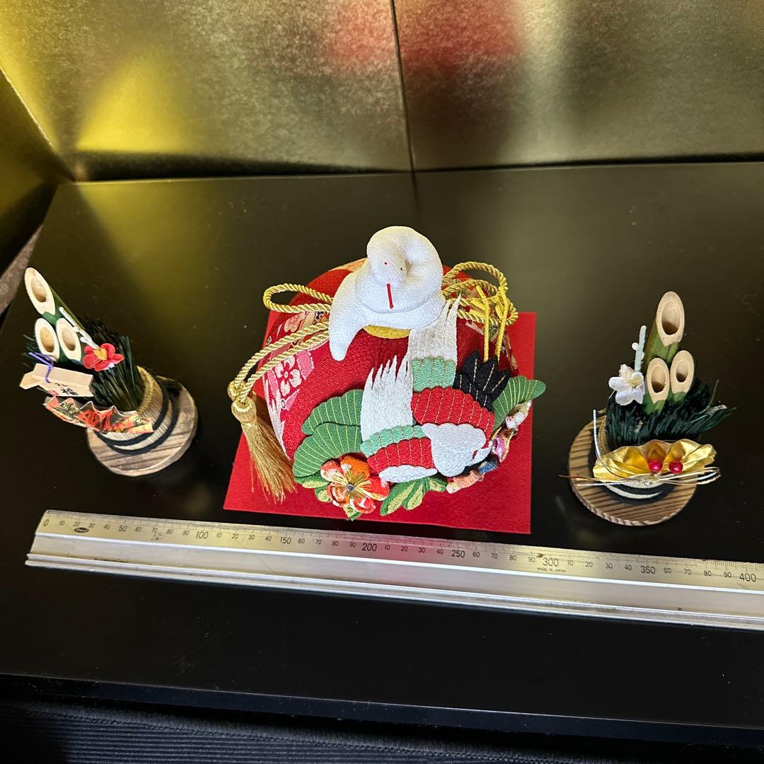 正絹、手鞠、招福、お正月飾り、門松