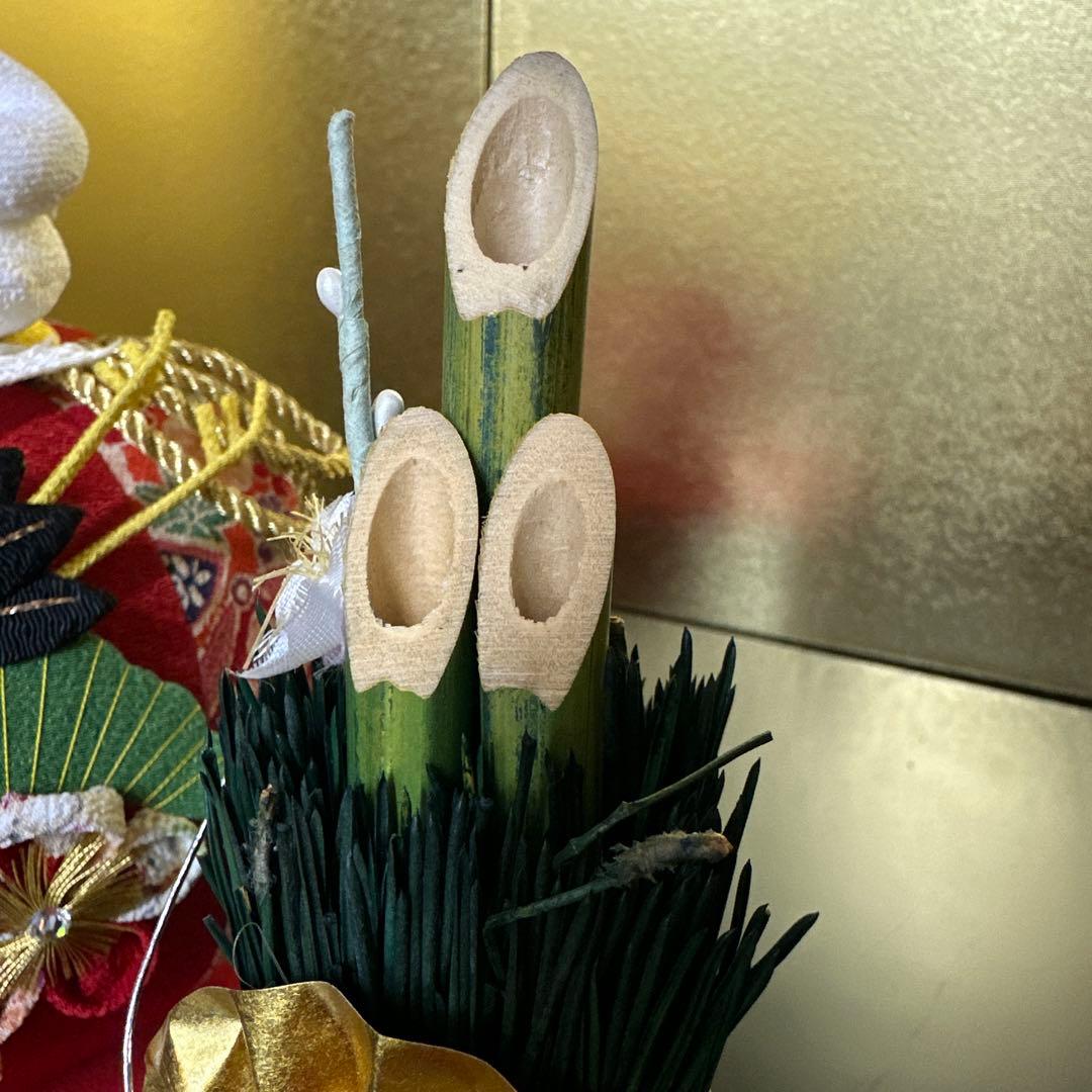 正絹、手鞠、招福、お正月飾り、門松