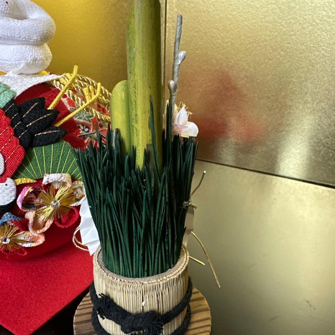 正絹、手鞠、招福、お正月飾り、門松