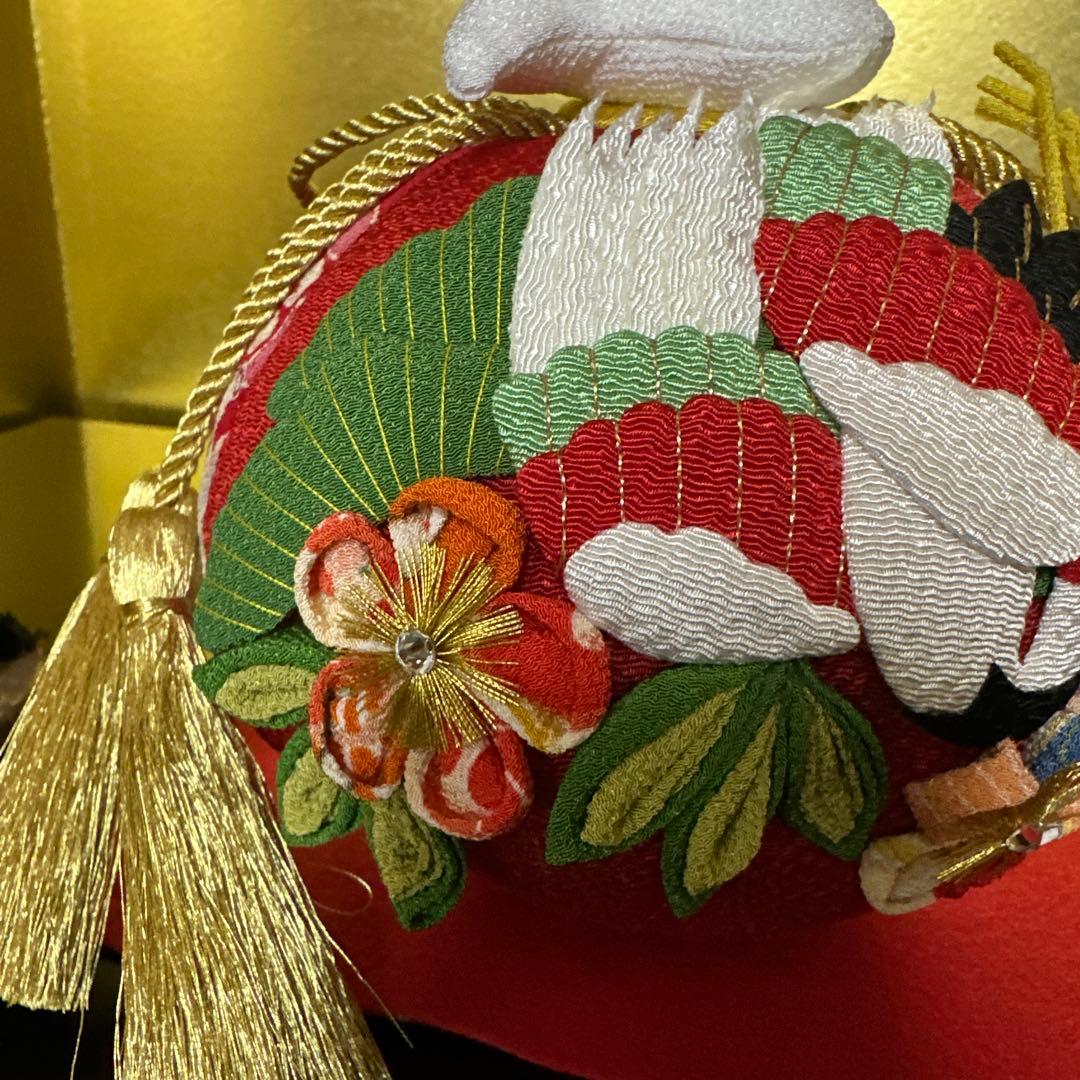 正絹、手鞠、招福、お正月飾り、門松