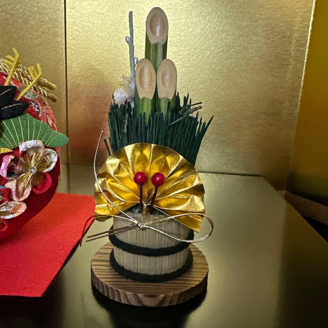 正絹、手鞠、招福、お正月飾り、門松