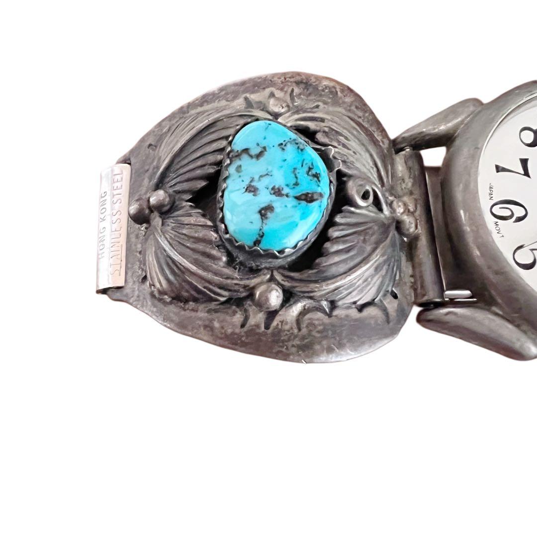 希少★NAVAJO ナバホ 腕時計 ターコイズ Vintage ヴィンテージ