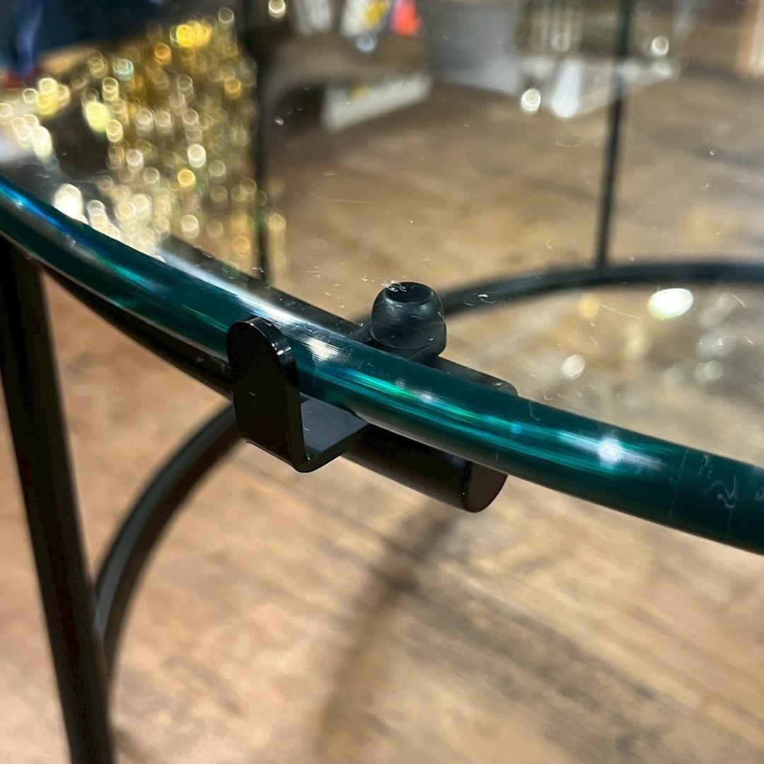 【R出品】フクラ HUKLA TMRB ガラス センターテーブル 丸型