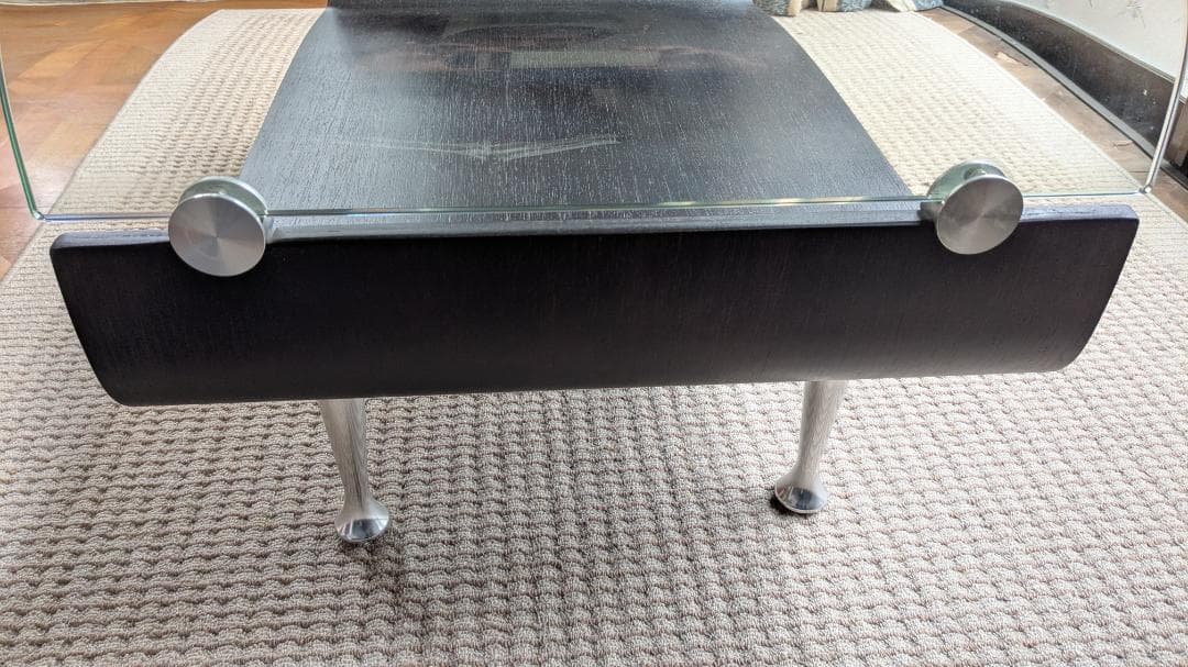 大塚家具　ガラステーブル