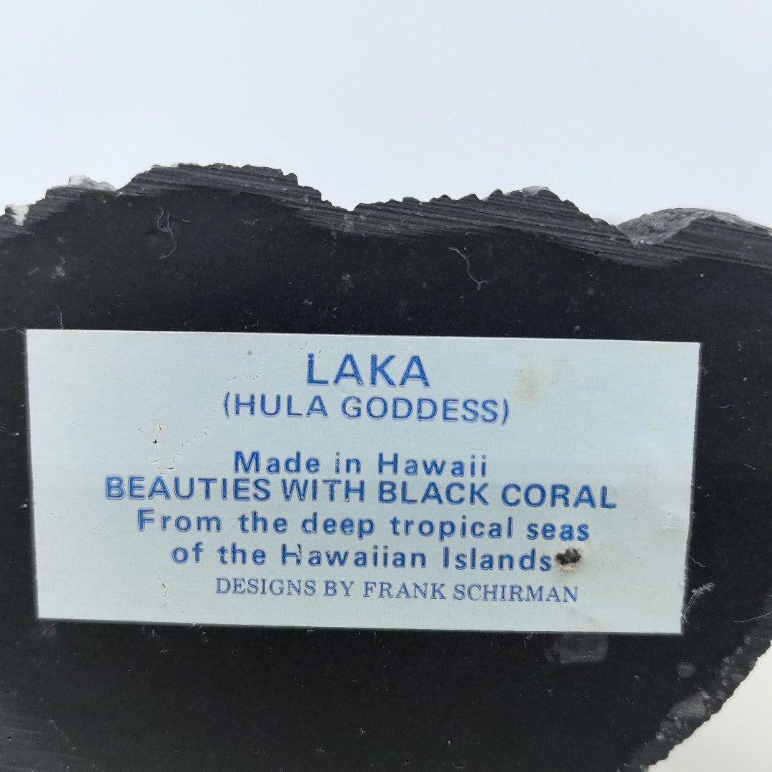 ハワイのフラの女神「ラカ」　黒珊瑚礁
