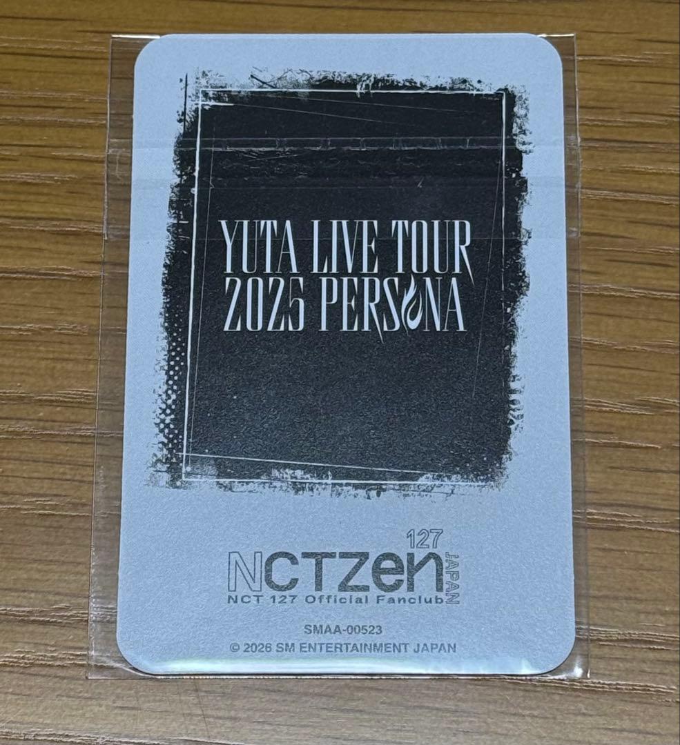 NCT 127 YUTA ユウタ PERSONA 入会特典 トレカ - メルカリ