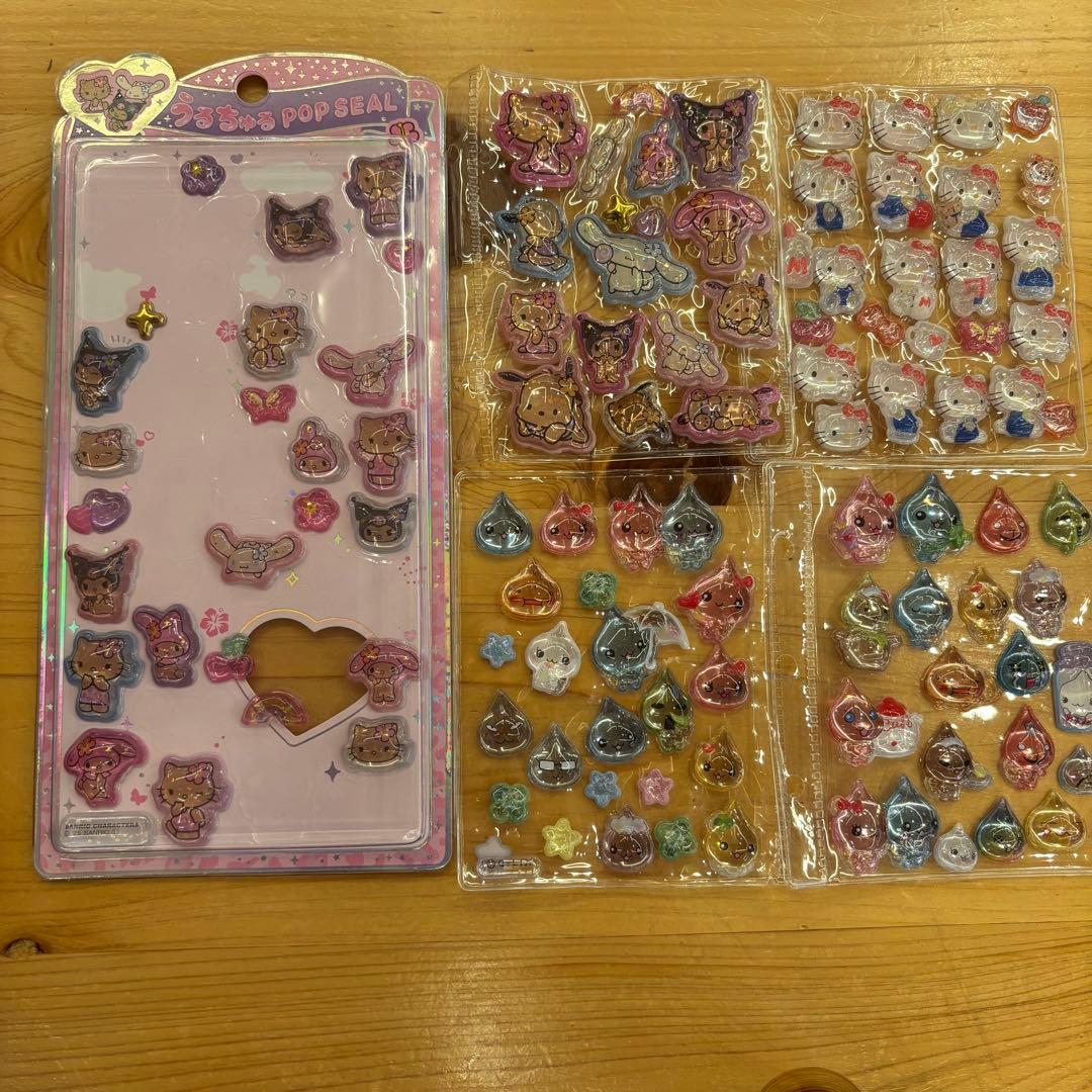 ボンボンドロップシール サンリオトイストーリ - たまごっち 35種シールセット