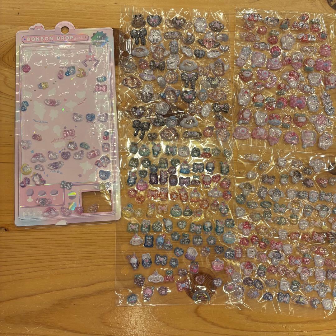 ボンボンドロップシール サンリオトイストーリ - たまごっち 35種シールセット