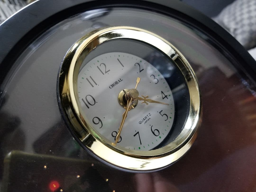 1988年 アートモダン アーバン スペースエイジ ファイバー クロック ライト