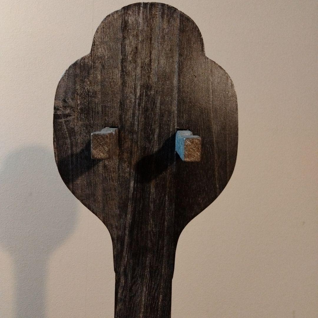 美品　三味線立箱　2丁立て