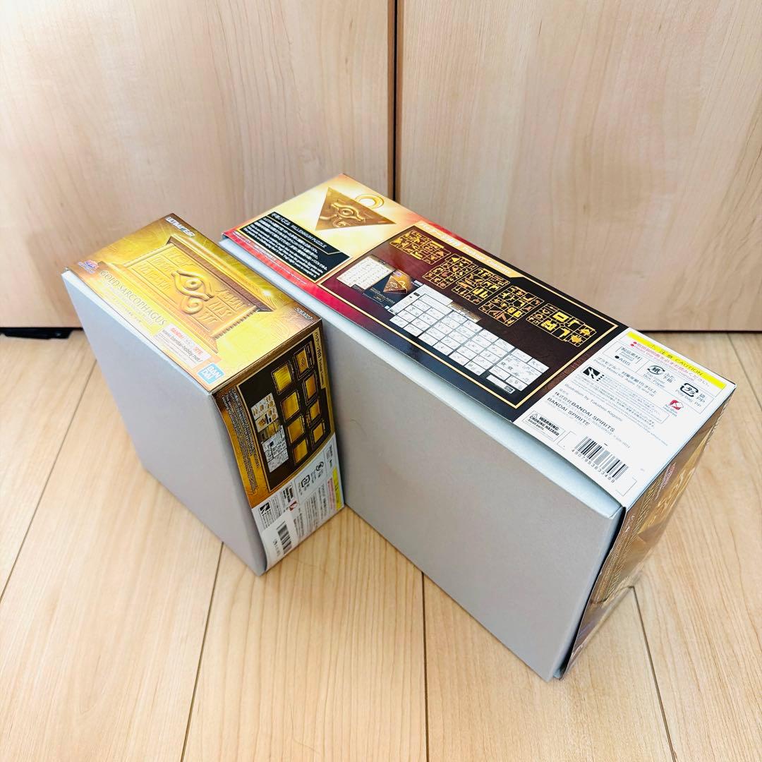 新品未開封】遊戯王 千年パズルと黄金櫃 セット プラモデル - メルカリ