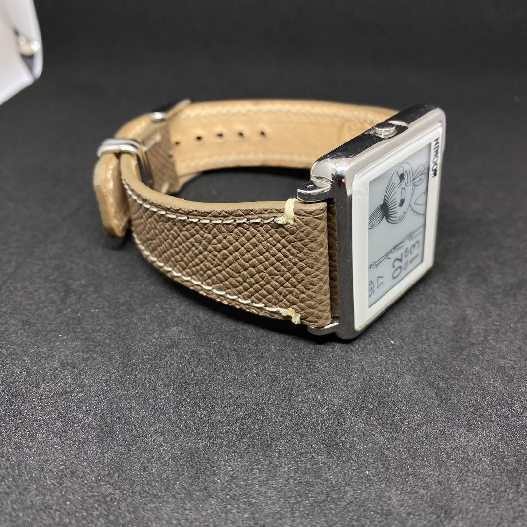 新品 ムーミン　スマートキャンバス　時計ベルト ヴォーエプソン　金具付属電池交換