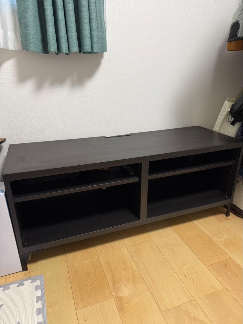 IKEA オープンシェルフ ローボード テレビ台 幅120cm