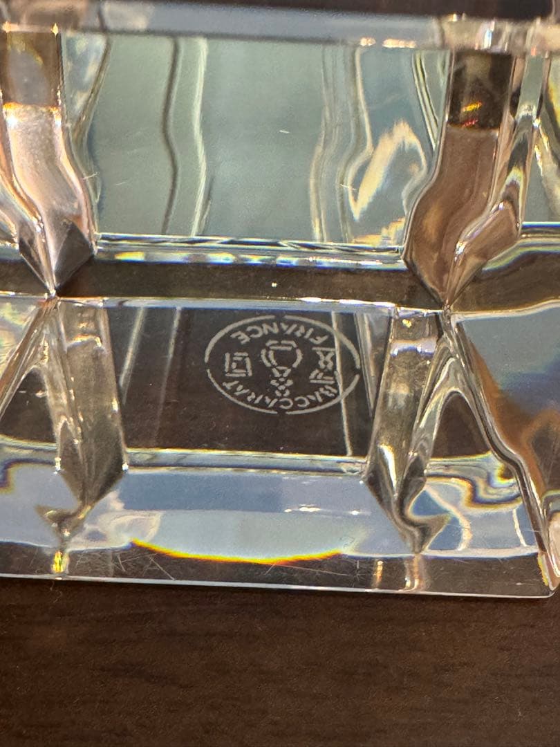 Baccarat オベリスク クリスタル 置物