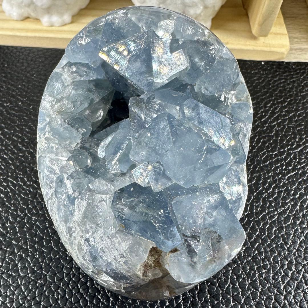 セレスタイト 天使の石 原石 クラスター