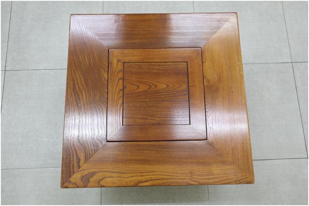 囲炉裏 テーブル 座敷机 座卓 ちゃぶ台 関西火鉢 天然木 和家具 和室 古民具