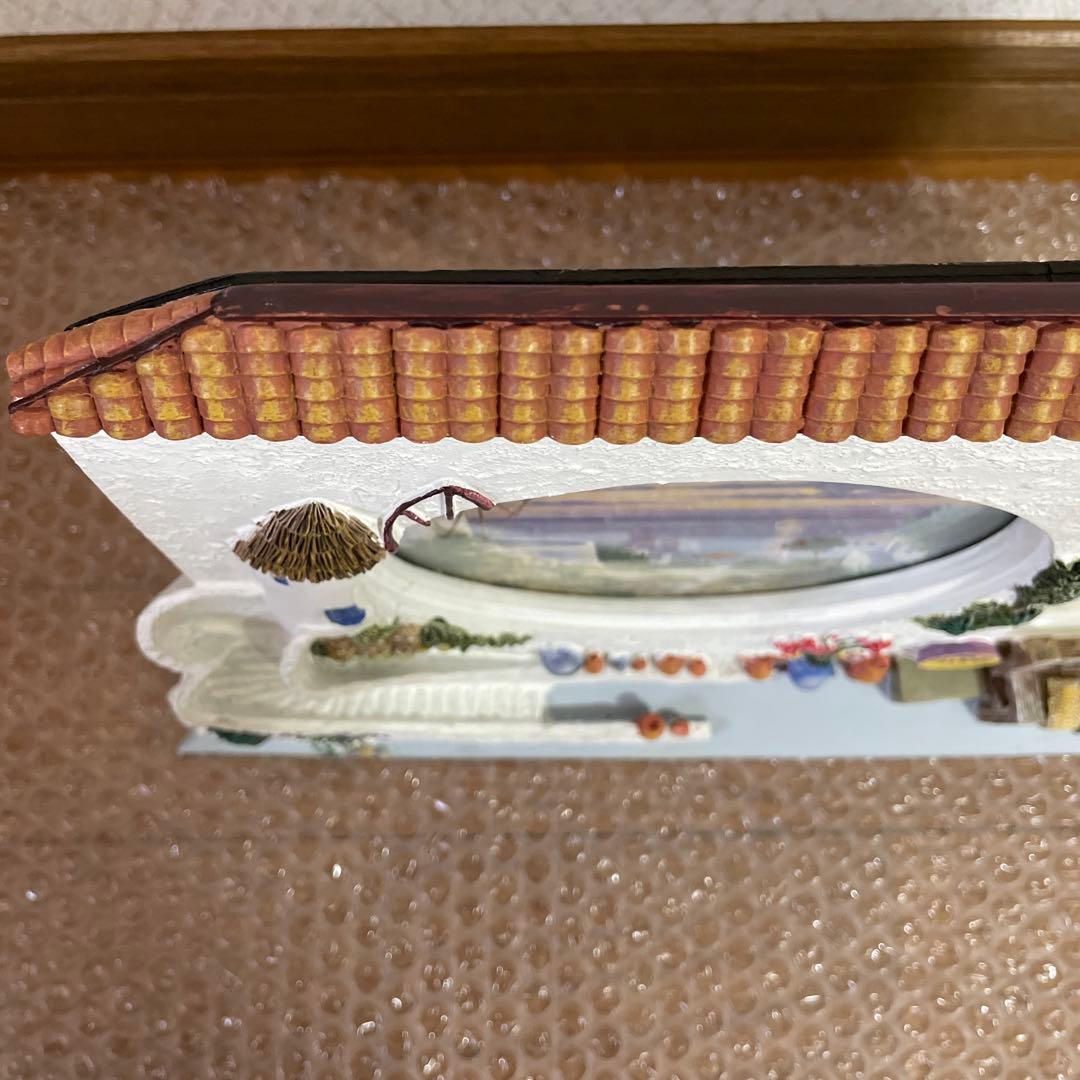 アンティーク　立体フォトフレーム　写真立て　窓　扉　家　花　階段　椅子　絵画