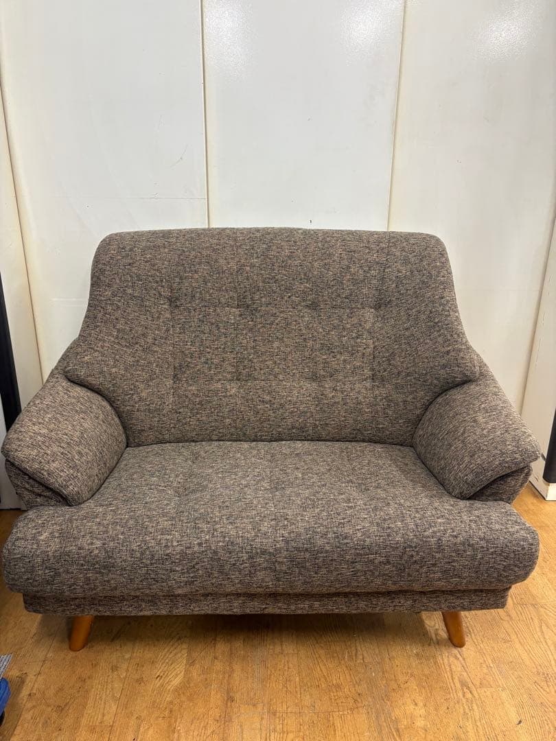 2Pハイバックソファ 幅1280mm グレー系