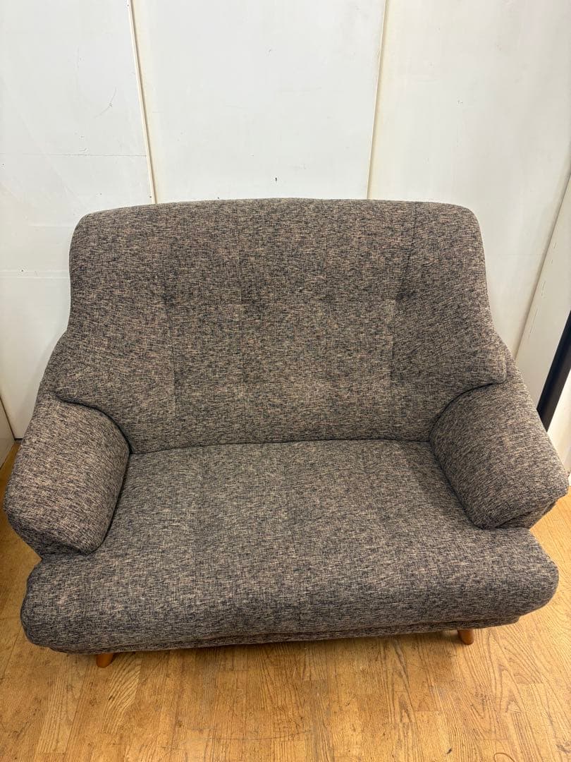 2Pハイバックソファ 幅1280mm グレー系