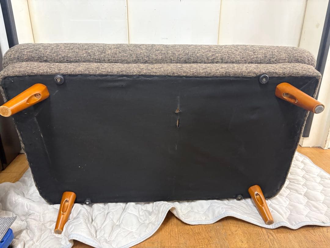 2Pハイバックソファ 幅1280mm グレー系