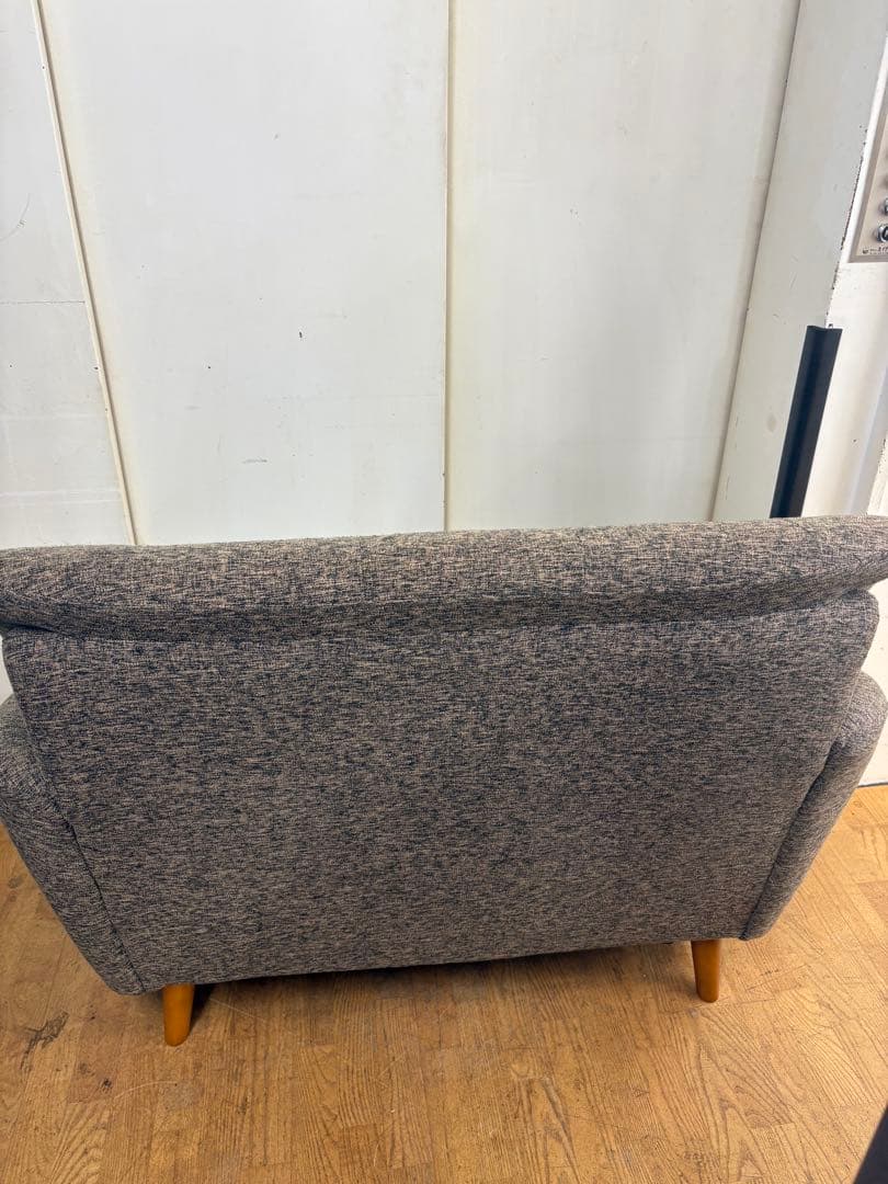 2Pハイバックソファ 幅1280mm グレー系