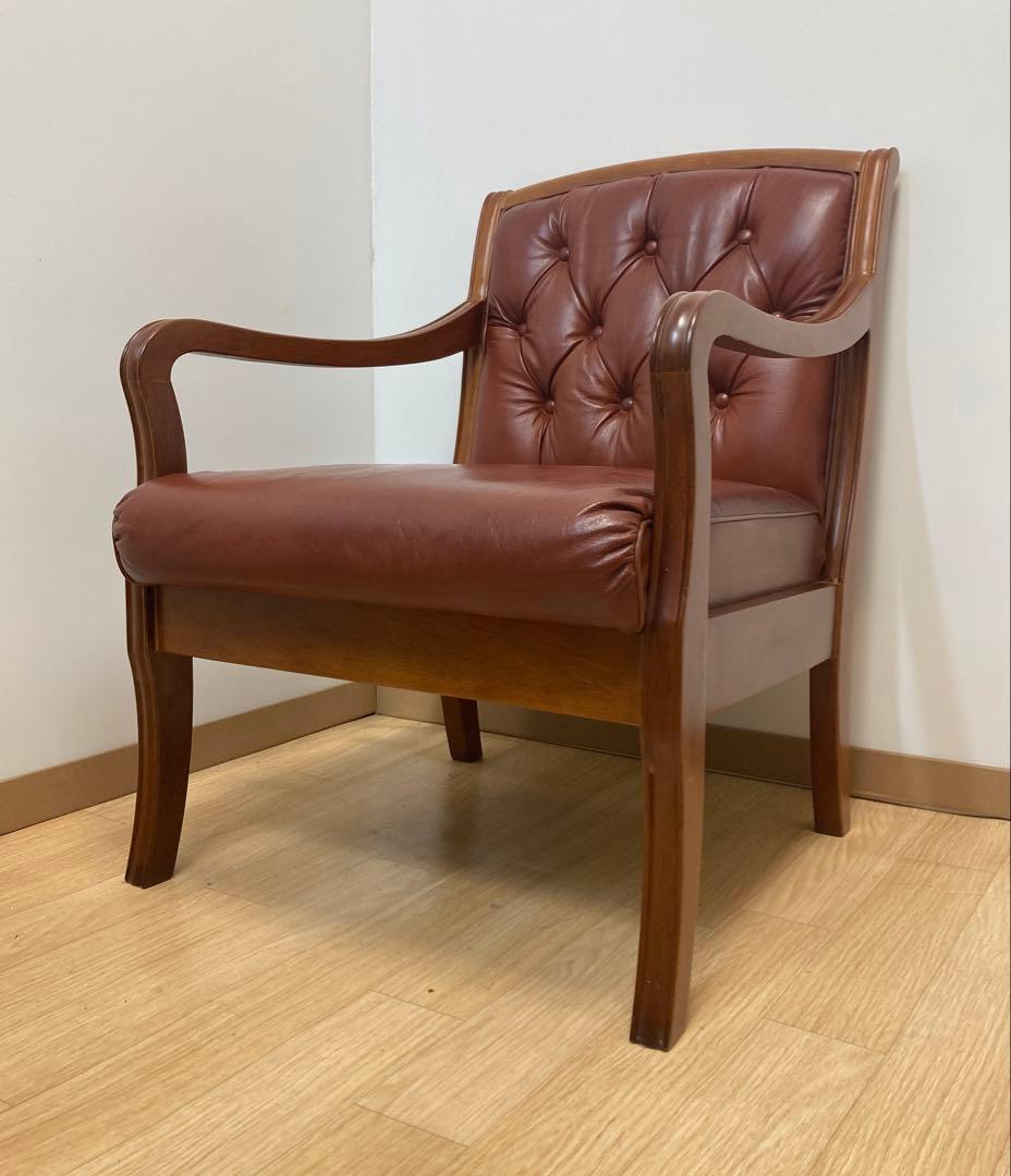 ビンテージ1人掛けソファ