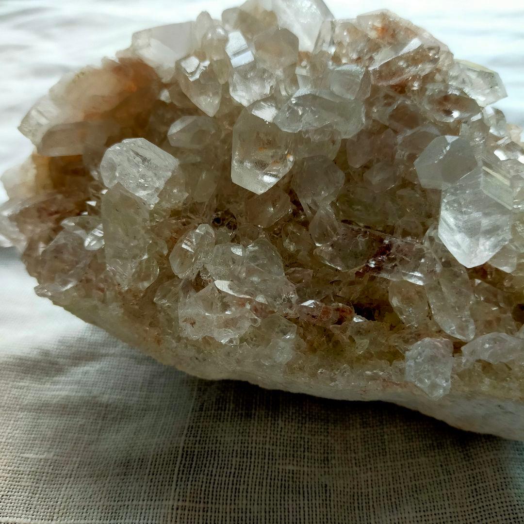 ヒマラヤ水晶クラスター656g　ピンク