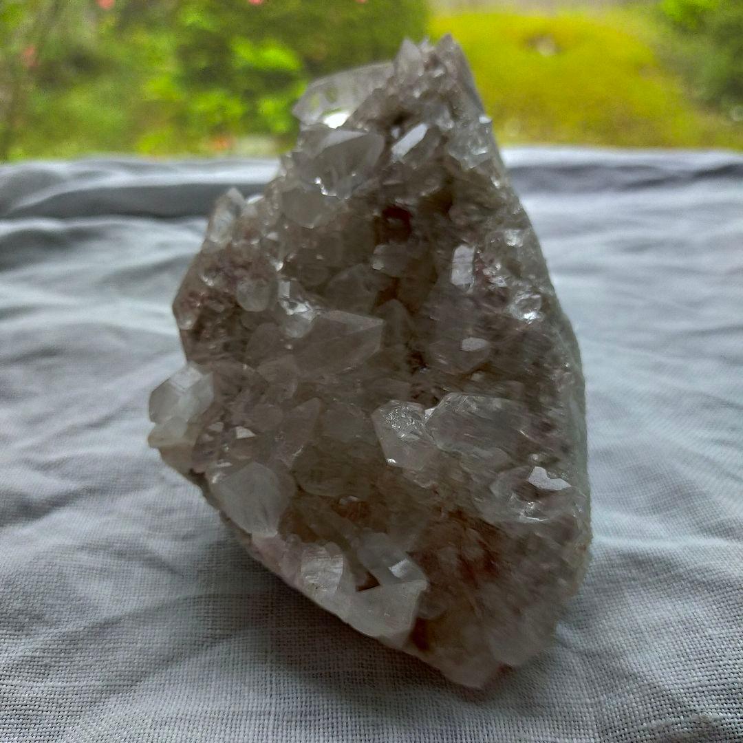 ヒマラヤ水晶クラスター656g　ピンク