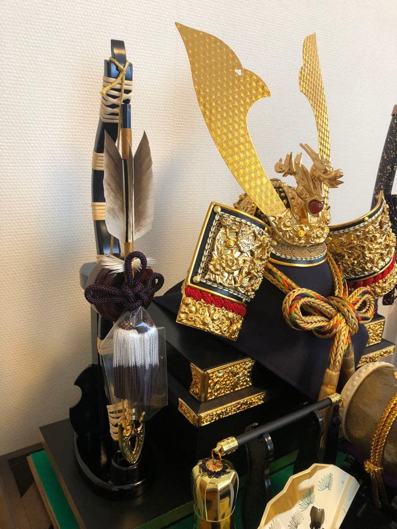 兜飾り　子供の日　男の子　端午の節句　五月人形　久月