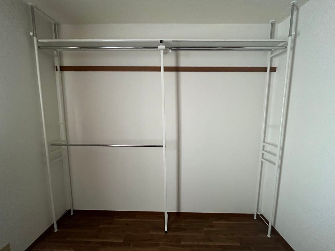 ハイタイプスーパーワイド ハンガーラック ホワイト