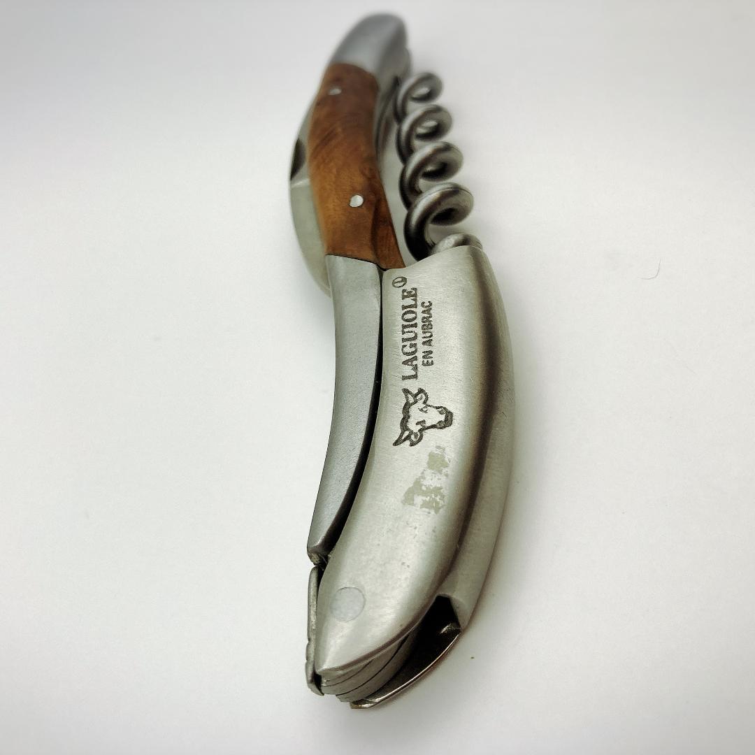 ラギオール・アン・オブラック ソムリエナイフ オリーブ LAGUIOLE