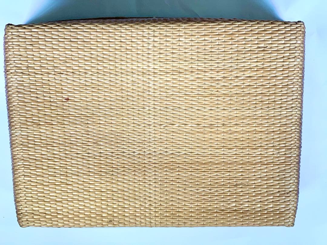 柳行李　希少　かご　レトロ　未使用品