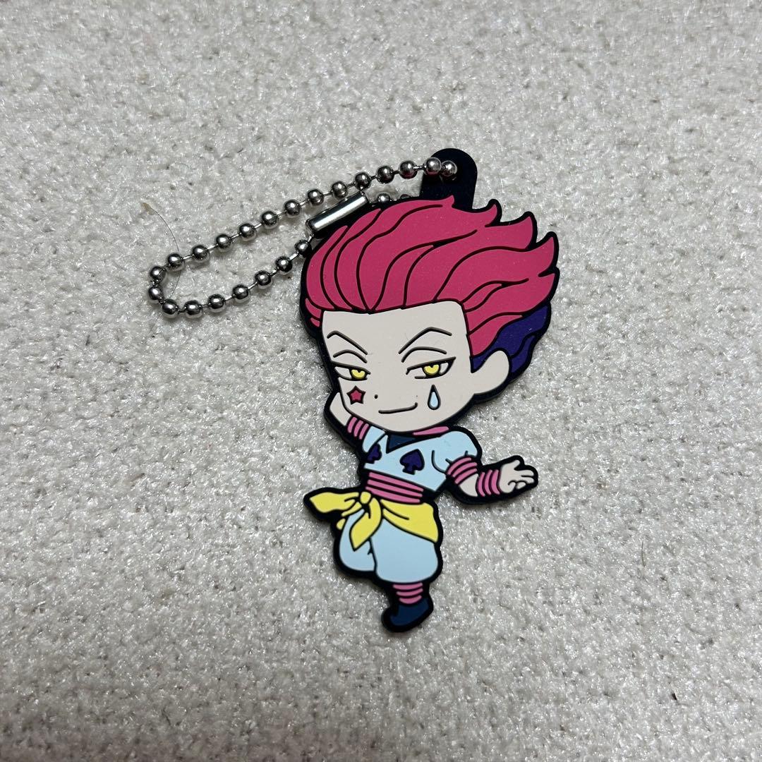 HUNTER×HUNTER ヒソカ ラバーマスコット ガチャガチャ ストラップ
