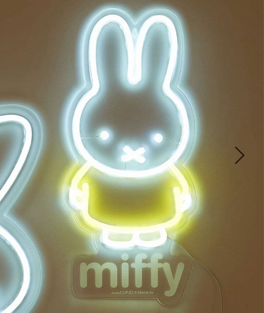 【新品未使用】スタジオクリップコラボミッフィー ネオンライト