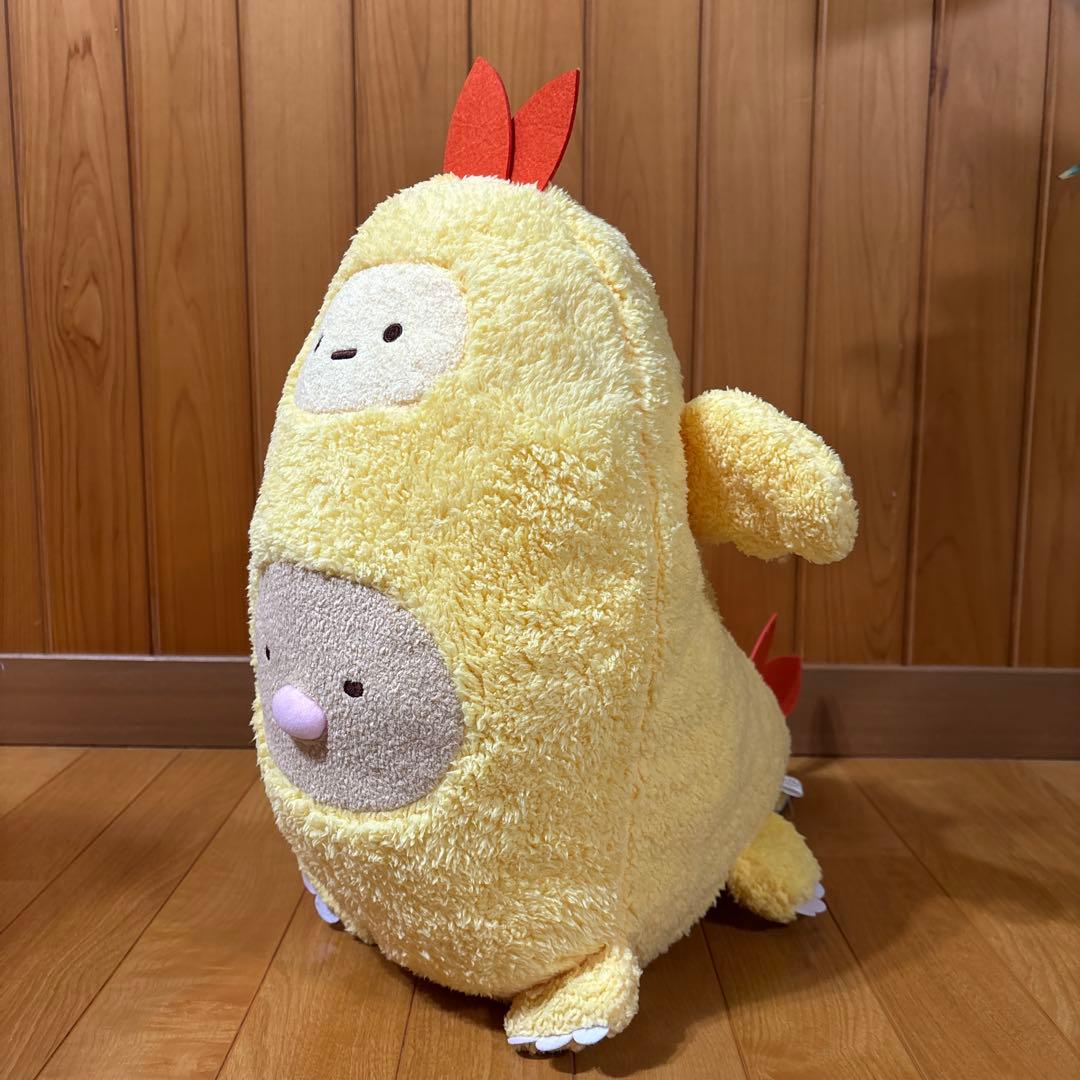 すみっコぐらし ぬいぐるみXL プレミアム [エビフライドン]プライズぬいぐるみ