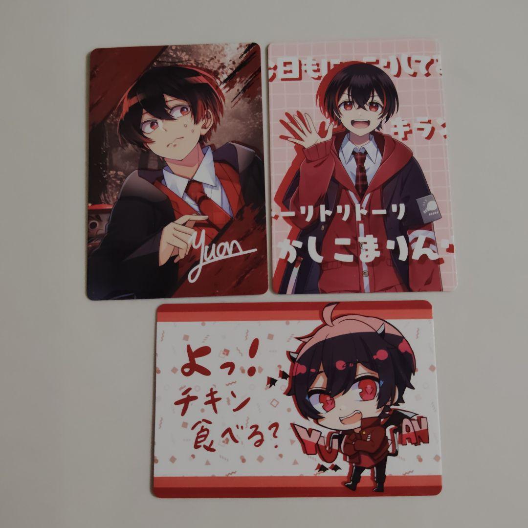 からぴち 展示会 トレカ ゆあんくん3枚セット - メルカリ