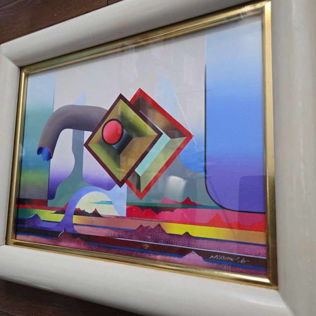 1986年 宙シリーズ アクリル抽象画 植田ひろみ