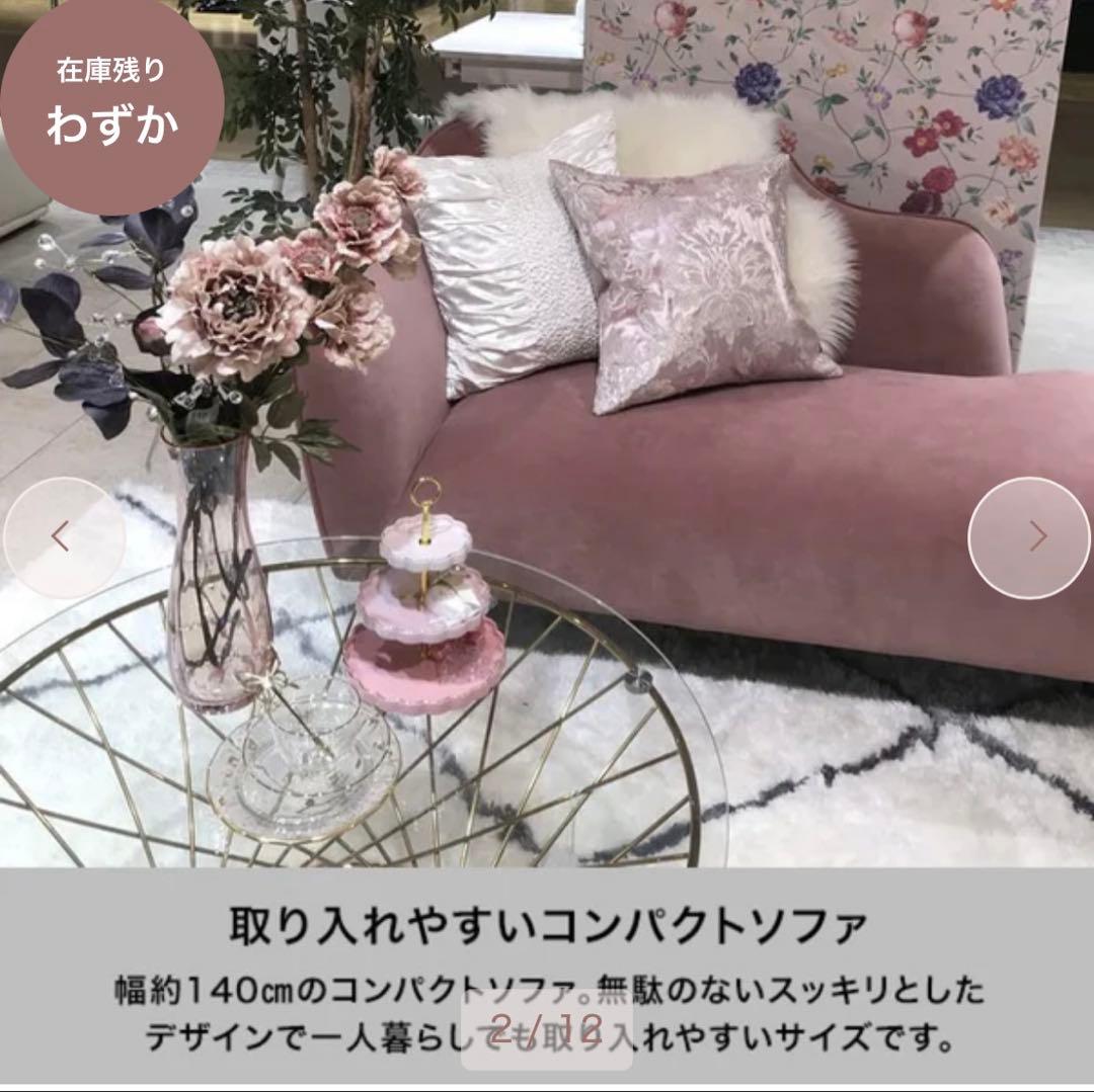 【引取限定または着払い限定】Francfranc ソファ 2月16日まで