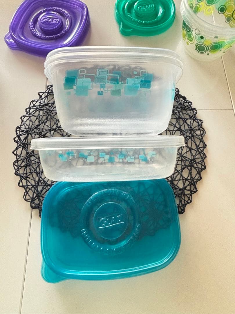 新品未使用☆GLAD☆グラッド☆コンテナ☆保存容器　セット売り♪