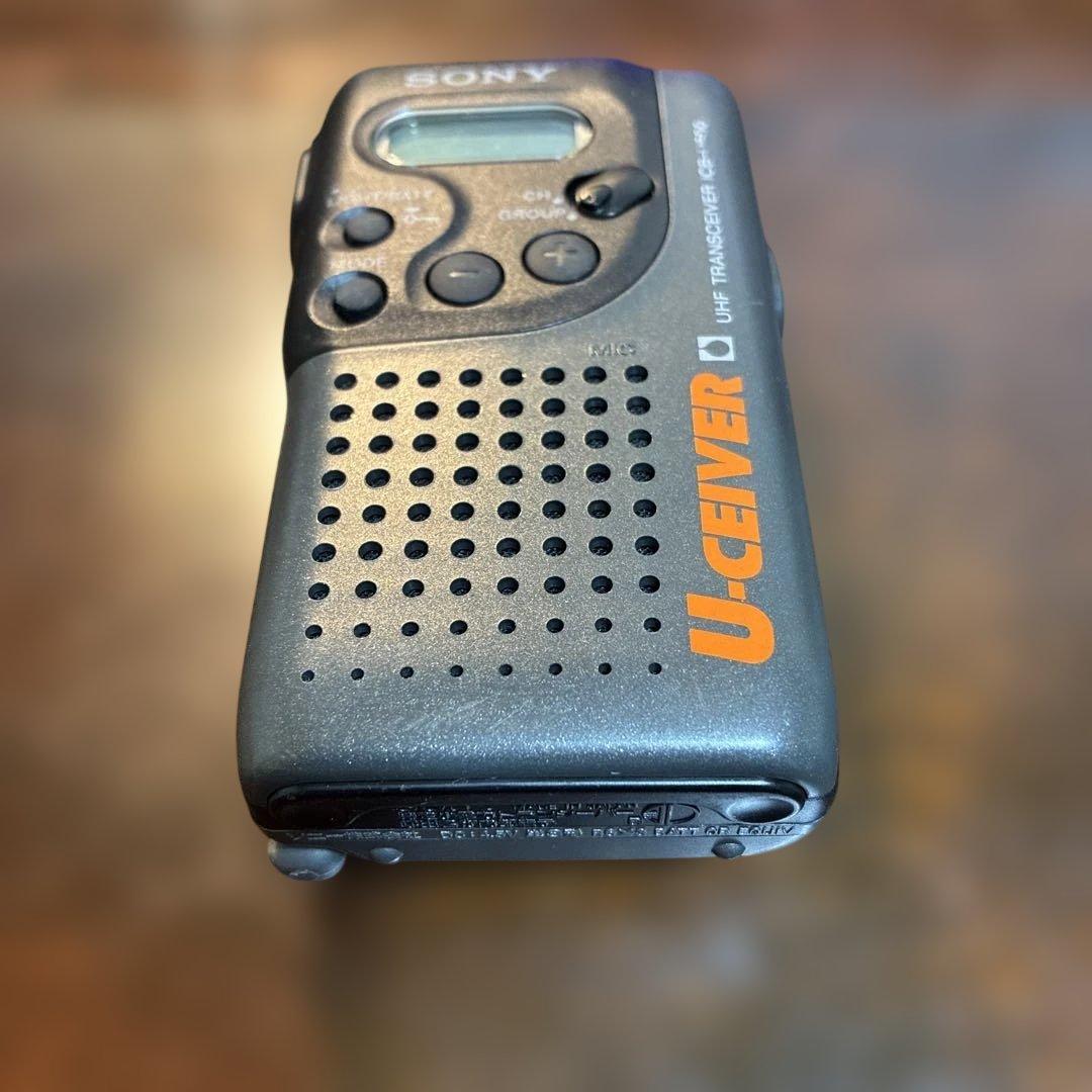 1993年製 SONY U-CEVER 特定小電力トランシーバー 　レア品