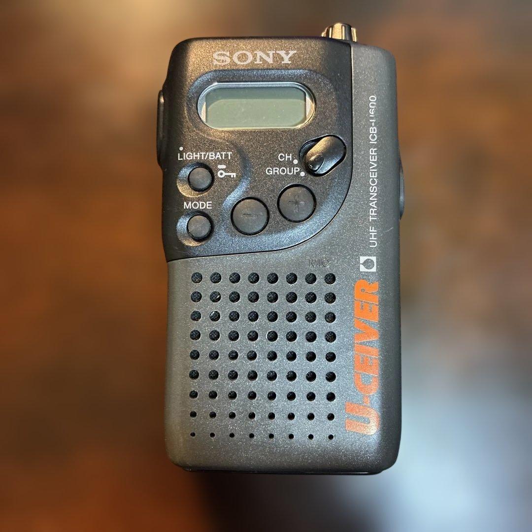 1993年製 SONY U-CEVER 特定小電力トランシーバー 　レア品