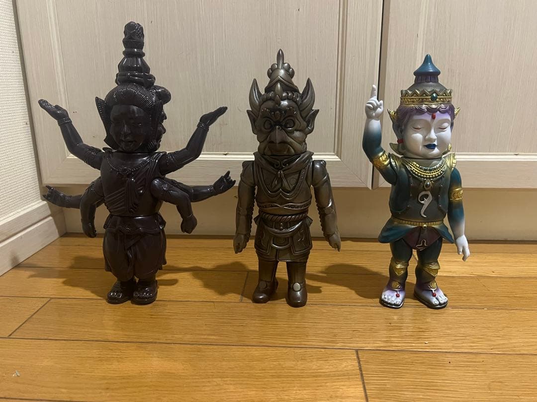 ミロクトイ 仏像戦隊 サレンダーズ シャカッチ カルガルー アスラン 3体セット