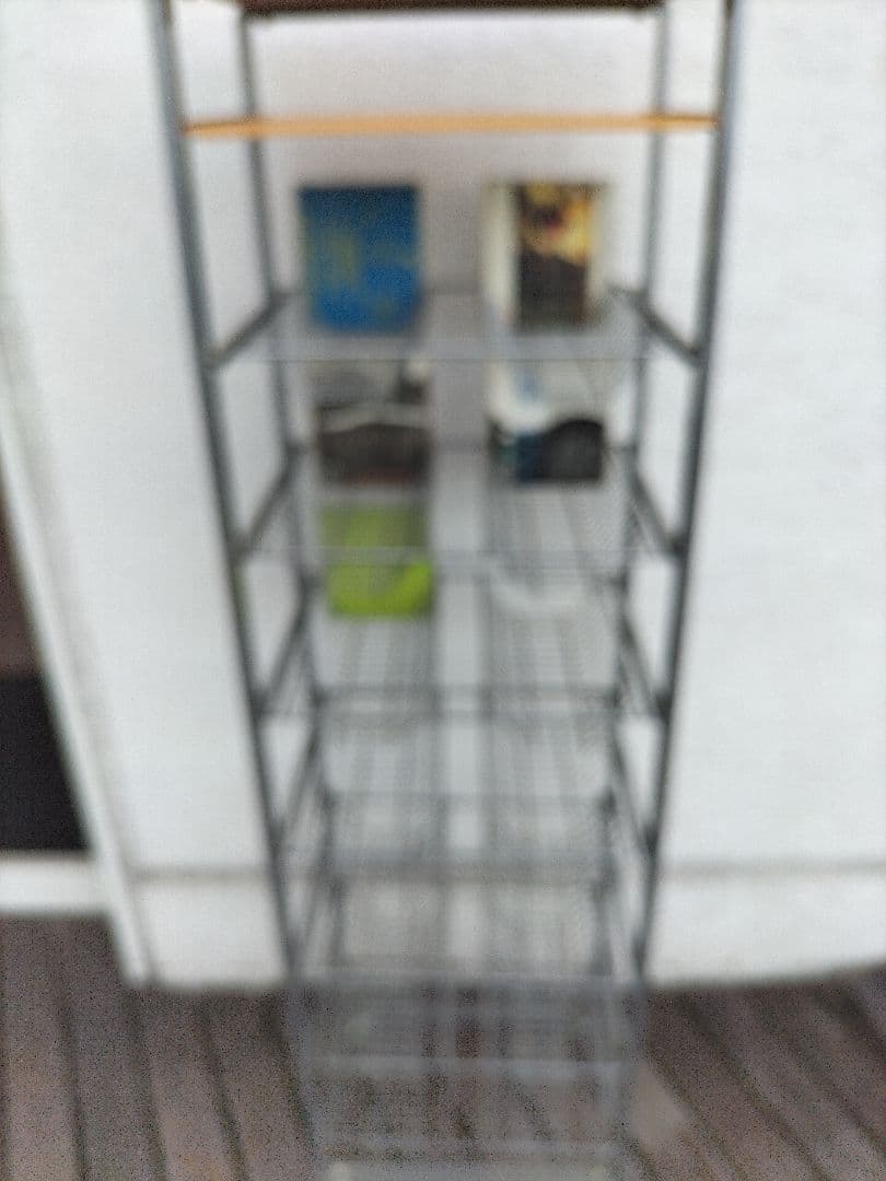 メタル　CDラック CDタワー 136 cm