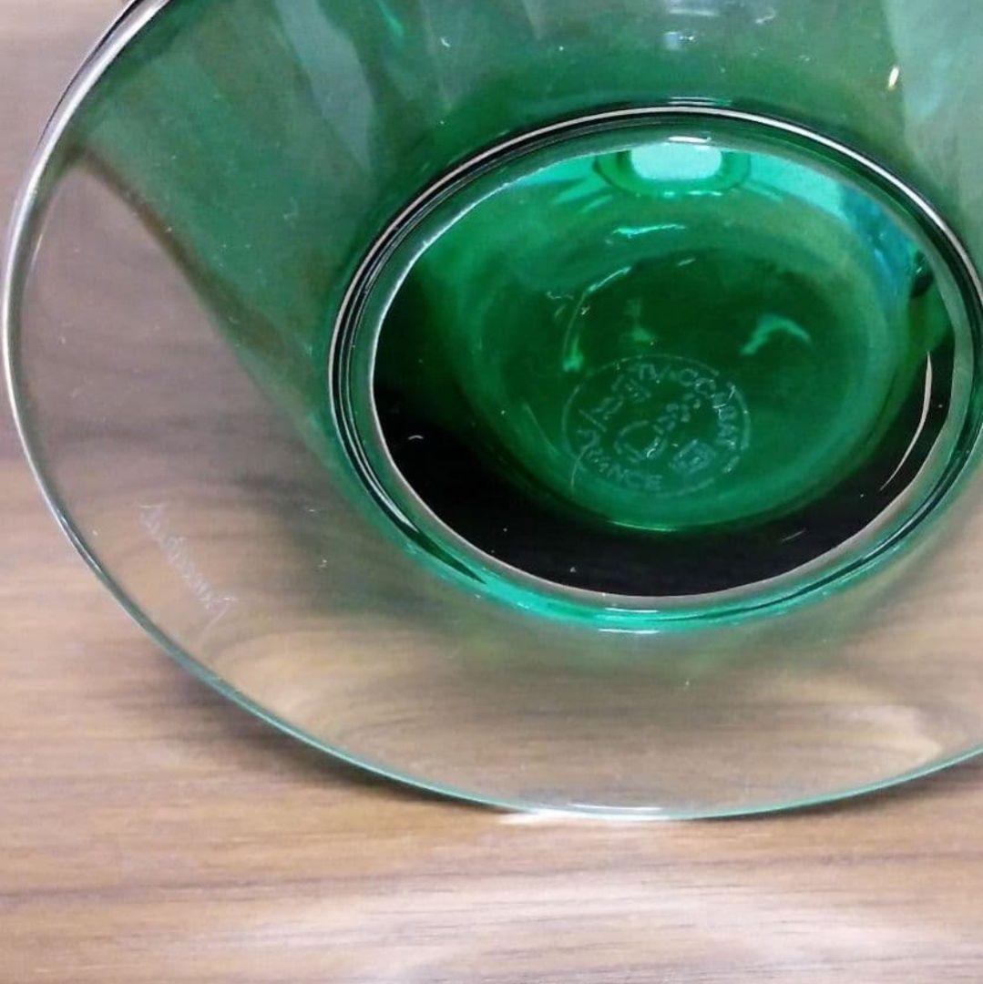 Baccarat 一輪挿し アクアレーユ 2点セット グリーン & ブルー - メルカリ