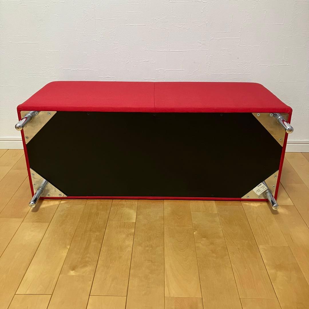 Vitra BENCH by Jasper Morrison レッド ヴィトラ
