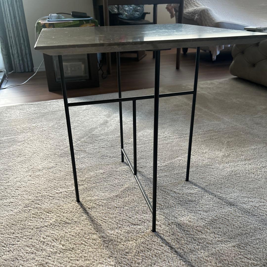 DePadova◆スモールスクエアテーブル　グレーカルニコ　SE#5