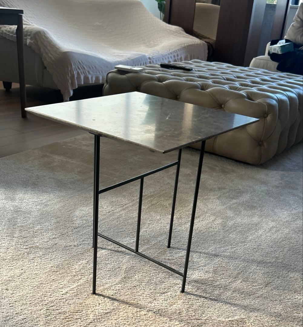 DePadova◆スモールスクエアテーブル　グレーカルニコ　SE#5